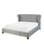 Cavailon Upholstered Without Storage Bed in Suede